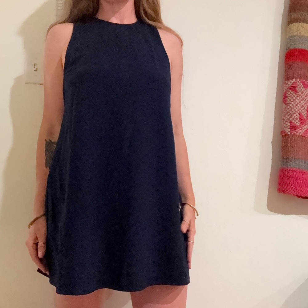 American Apparel Navy Mini Dress
